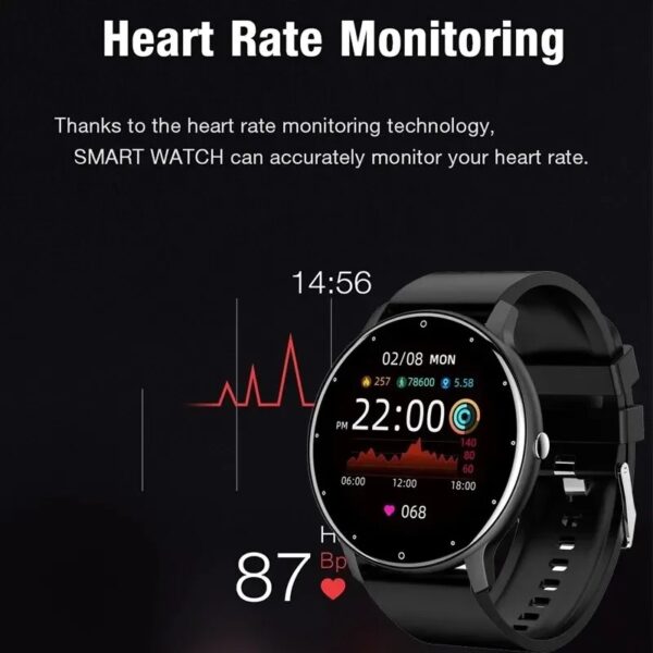 Smart Watch Men Bluetooth Call 24H Heart Rate Monitor Women Sports Fitness IP67 Waterproof Smart Watch For Android IOS 2025 New - Image 2