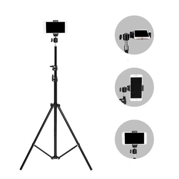 Mobile Phone Live Support Photo Tripod Multi-functional Video Recording Selfie Landing Tripod - Image 2