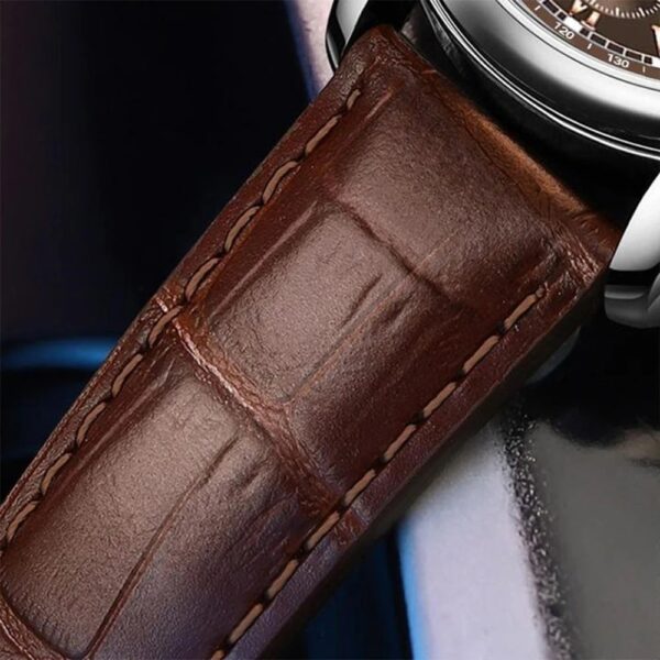 GAIETY High Quality Men's Luxury Belt Fashion Quartz Watch Men Round Business Student Sport Waterproof Glow Clock - Image 4