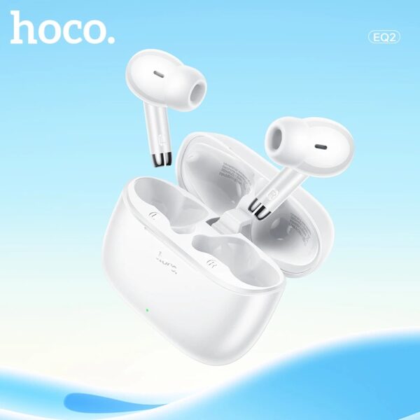 HOCO EQ2 Choice TWS Wireless Bluetooth Headphones 5.3 Headphone Mini Earphone with Mic Charging Box For Xiaomi All Smartphone