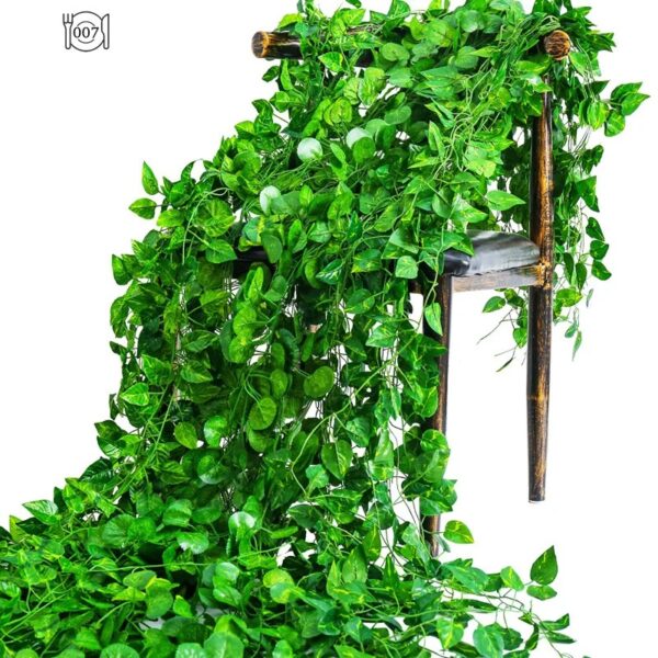 2.2M Green Lvy LeafArtificial Plant Garland SilkWall Hanging VineWedding Party DlY FakeWreath Leaves HomeGarden Decoration