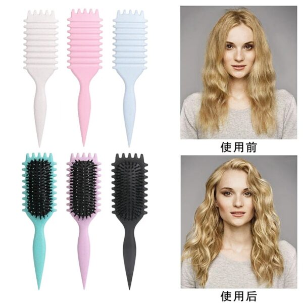 Salon Hairdressing Comb Women Detangling Combs Professional Hair Straightening Scalp Massager Combs Barbershop Styling Supplies - Image 2