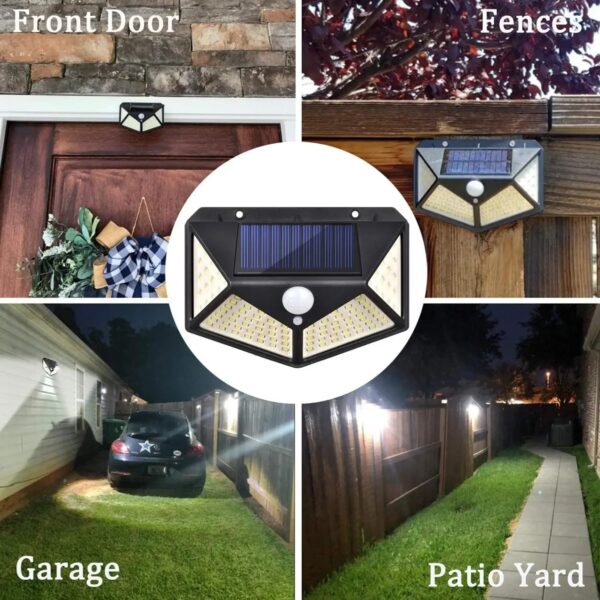 Solar Led Lights Outdoor Waterproof Wall Light Decorative Wall Mirrors Lights Garden House Home Decoration Luxury Home Decor - Image 5
