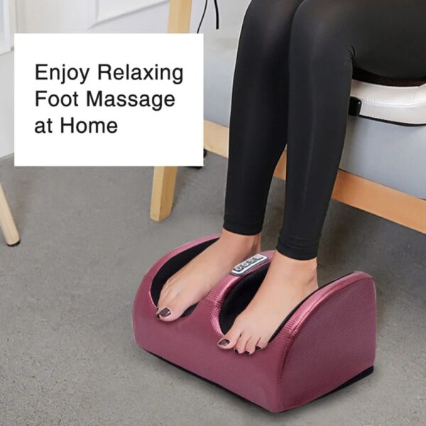 Electric Foot Massager Heating Therapy Hot Compression Shiatsu Kneading Roller Muscle Relaxation Pain Relief Foot Spa Machine - Image 2