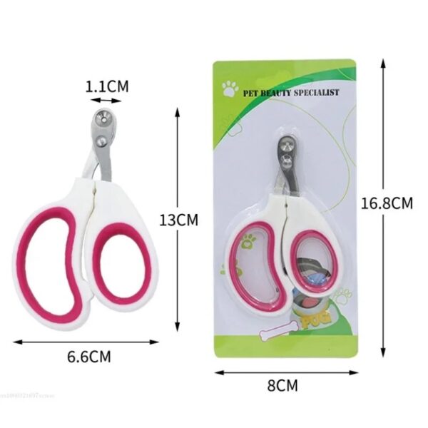 1pcs Cat Nail Clippers for Small Cat Dog Stainless Steel Puppy Claws Cutter Pet Nail Cat Grooming Supplies Pet Products - Image 5