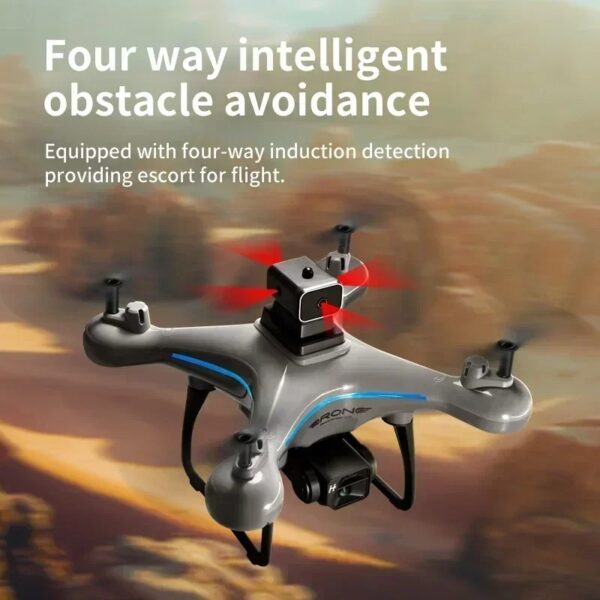 2025 New Toy KY102 Drone Professional 8K HD Dual Camera Aerial 360 Obstacle Avoidance Optical Flow Four-Axis RC Aerocraft Drone - Image 5