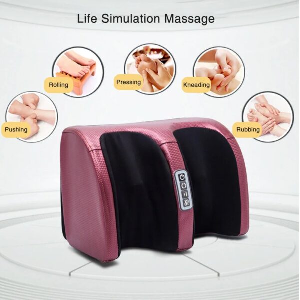 Electric Foot Massager Heating Therapy Hot Compression Shiatsu Kneading Roller Muscle Relaxation Pain Relief Foot Spa Machine - Image 6