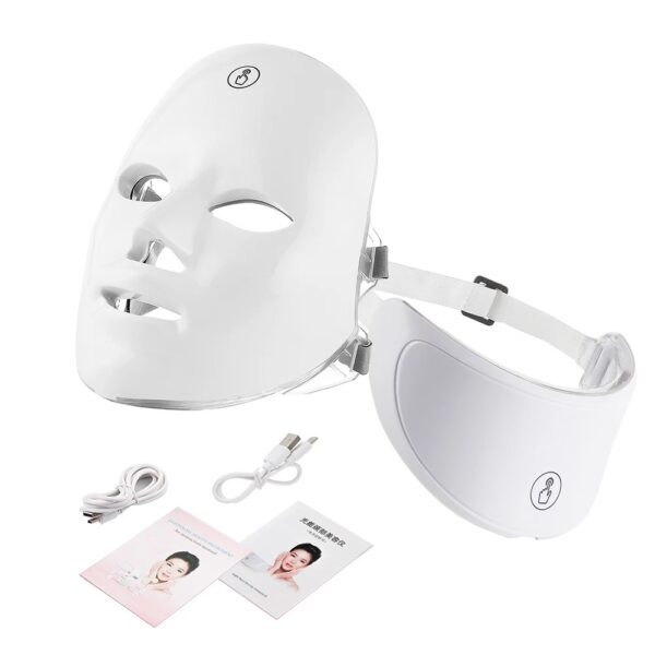 Foreverlily LED Facial Neck Beauty Machine Skin Rejuvenation Massager - Image 7