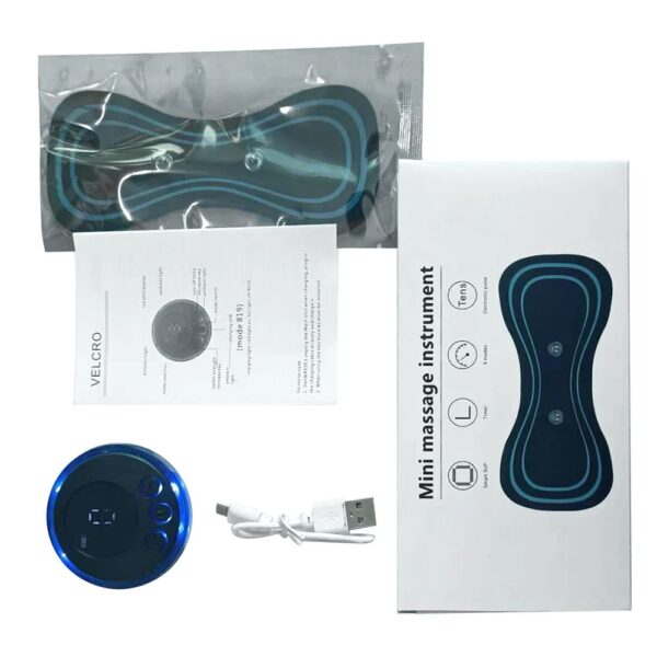 EMS Neck Massager Electric Cervical Vertebra Massage Patch for Relieve Relax Muscle Fatigue Relaxation Portable Neck Stretcher - Image 7