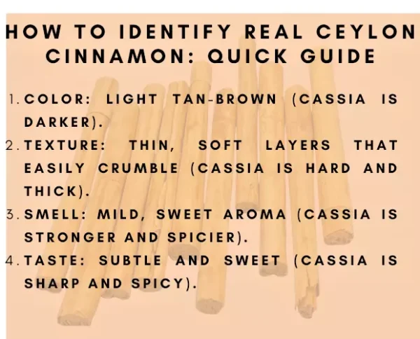 100% Pure Organic Ceylon Cinnamon Sticks from Sri Lanka Authentic True Cinnamon - Image 4