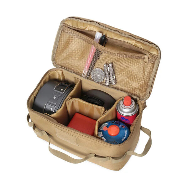 Outdoor Tool Bags Camping Gas Tank Storage Bag Large Capacity Ground Nail Gas Canister Picnic Cookware Multifunction Kit BagsOut - Image 2