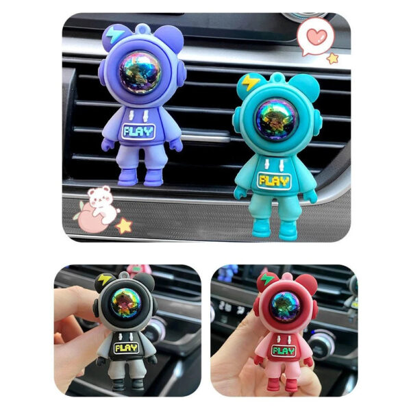 Car Air Outlet Perfume Clip Cartoon Astronaut Air Freshener Conditioning Air Outlet Aromatherapy Car Interior Decoration - Image 4