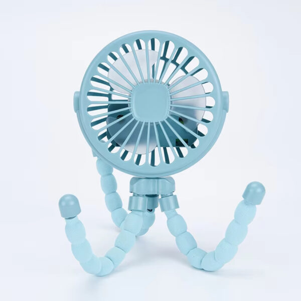 Portable Three Clawed Octopus Fan that Can be Hung Erected Wrapped Pushed Student Dormitory Outdoor Camping Desktop USB Fan - Image 2