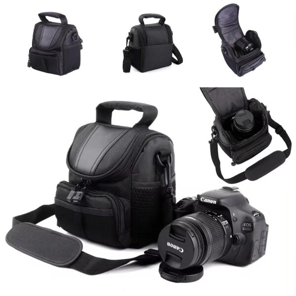 Camera Case Bag for Canon Nikon Sony EOS R R100 R50 R8 R6 R7 R10 RP M50 2000D 250D 200D SX70 SX60 SX50 SX520 SX510 SX420 DSLR