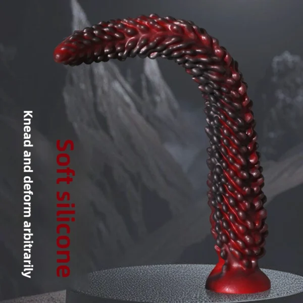 New Alien Tentacle Anal Plug Long Thick Dildo Spiral Silicone Large Butt Plug Suction Cup Anal Toy Dilator Adult Toy Men Women