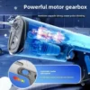 Children Fully Automatic Water Gun Storage Gun Large Capacity Electric Water Absorbing Toy Gun Summer Outdoor Water Toy