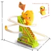 Stair Climbing Ducks Flashing Lights and Music Duck Roller Coaster Toy Interactive Escalator Toy Parent Child Interactive Toys