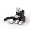 Funny Licking Butt Cat Building Block Set Compatible with Lego Creative Gift Toy