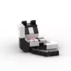 Funny Licking Butt Cat Building Block Set Compatible with Lego Creative Gift Toy