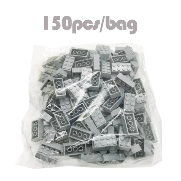 2x4 Classic Building Bricks Bulk Set 150pcs Colorful Blocks Compatible with Major Brands Kids Toy