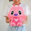 Large Stitch Building Block Toy 30cm DIY 3D Puzzle Assembly Kids Gift Desktop Decoration