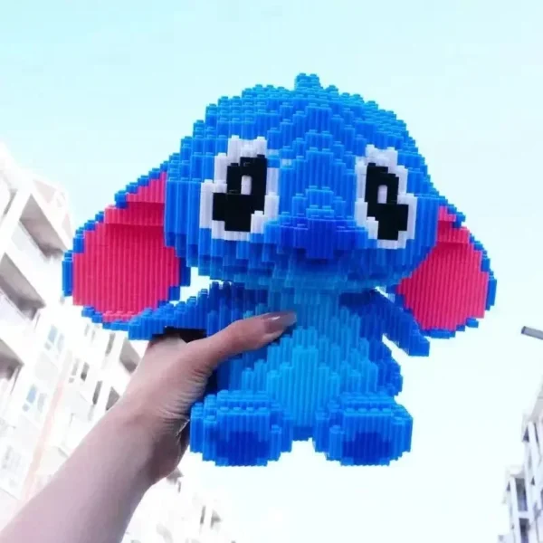 Large Stitch Building Block Toy 30cm DIY 3D Puzzle Assembly Kids Gift Desktop Decoration