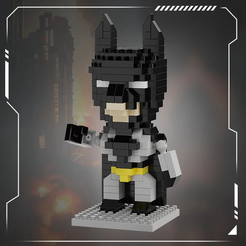 Superhero Batman Cartoon Character Building Blocks Toy Set for Kids Creative Gift Collection