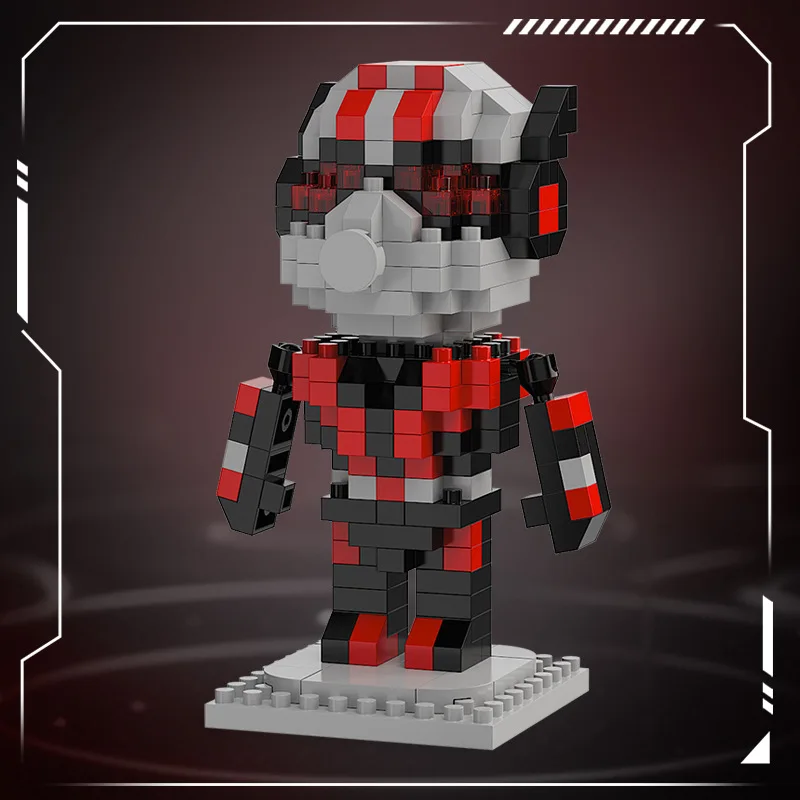 Superhero Ant Man Cartoon Character Building Blocks Toy Set for Kids Creative Gift Collection