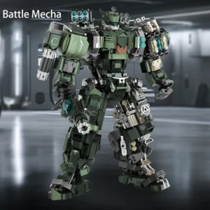 1403pcs Large Mecha Warrior Building Blocks Set Battle Robots Action Figure Model Kits Assembled Toys