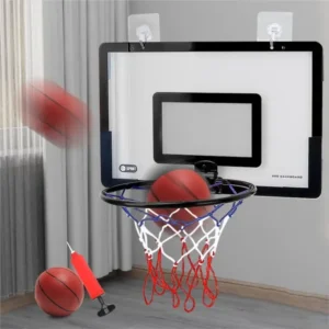 Indoor children’s safety and fun games children’s home sports basketball set wall bracket non perforated basketball frame