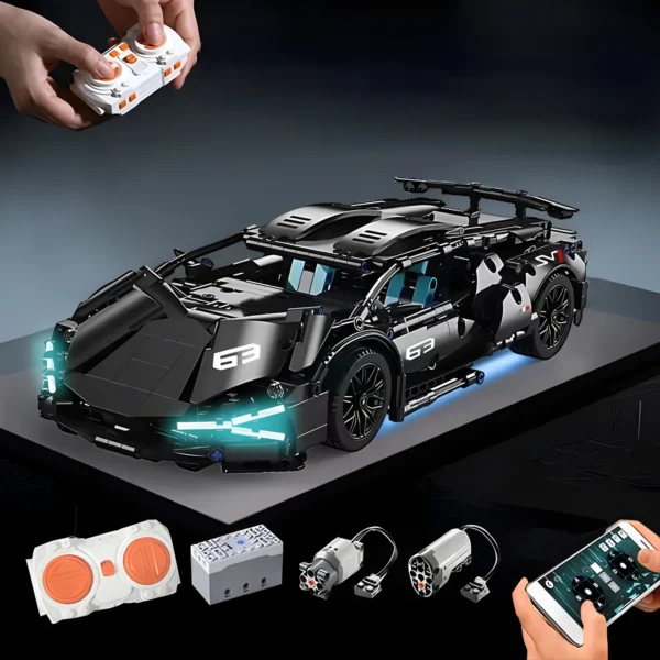 Technical Racing Sport Car Model Building Blocks technic adults 1:14 DIY Supercar Brick Puzzle Toys Kid Adult Gift