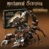 Mechanical Scorpion Building Blocks Cyberpunk Robot Animal Model Technical Bricks Set Construction Toy 1074pcs