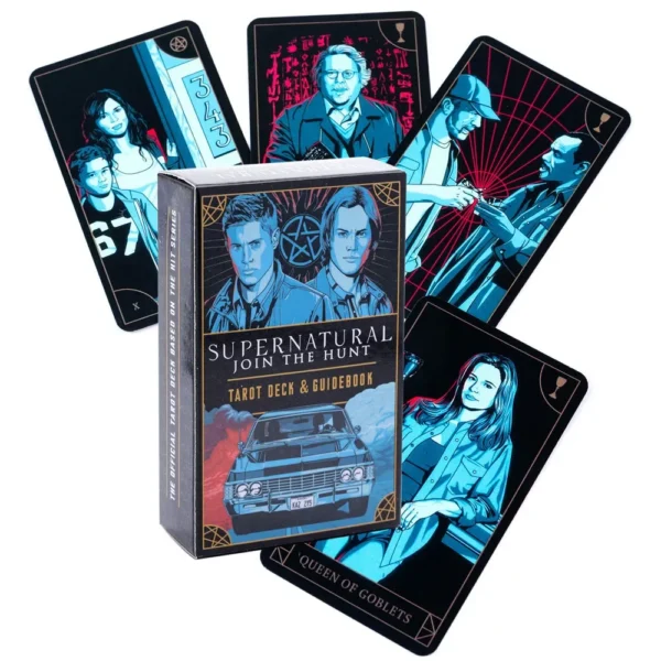 Supernatural Tarot Deck and Guidebook Card Game Gift With Pdf Guidebook Card Game Board Game 78 Cards Beginners