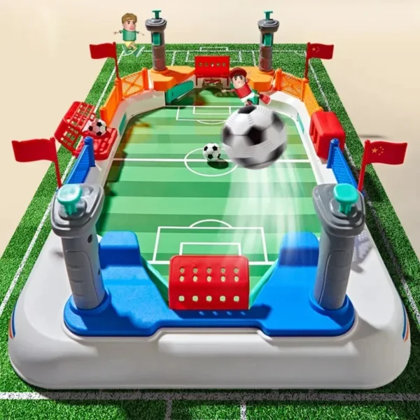 Explosive Soccer Children's Toy Billiards Double Stage Parent-Child Interactive Educational Board Game