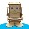 Robot Eating Coin Wood DIY Model Teaching Learning Stem Project for Kid Science Education Experiment Education Toy Assemble Kit