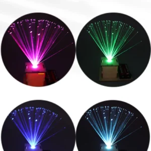 DIY Color Fiber Optic Light STEM Toys Tecnologia Science Experimental Tool Kit Teaching Aids for Kids Learning Education