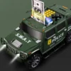4 Money Transport Truck Piggy Bank Toy with Fingerprint & Password Lock for Kids