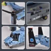 4 HUIQIBAO 1389PCS V-22 Tiltrotor Military Helicopter Building Blocks Aircraft Model Bricks Toy