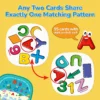 4 Flipair Number and Shape Matching Card Game Fun Visual Perception Game for Family School Parties and Travel