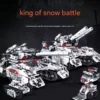 2026 Military Vehicle Tank 8 in 1 Airplane Truck Model Building Blocks DIY Bricks Kids Educational Construction Toys