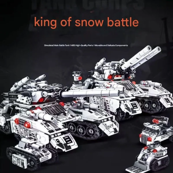 2026 Military Vehicle Tank 8 in 1 Airplane Truck Model Building Blocks DIY Bricks Kids Educational Construction Toys