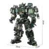 1403pcs Large Mecha Warrior Building Blocks Set Battle Robots Action Figure Model Kits Assembled Toys