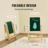 SucceBuy Standing Magnetic Drawing Board WordPad Art Easel with Painting Accessories Children Educational Toys for Kids Boy Girl