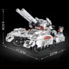 2026 Military Vehicle Tank 8 in 1 Airplane Truck Model Building Blocks DIY Bricks Kids Educational Construction Toys
