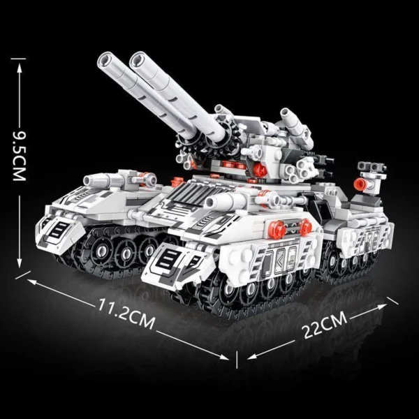 2026 Military Vehicle Tank 8 in 1 Airplane Truck Model Building Blocks DIY Bricks Kids Educational Construction Toys