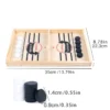 small_size Family Gathering Bouncing Chess Board Game for Kids Two Person Competitive Battle Party Toy