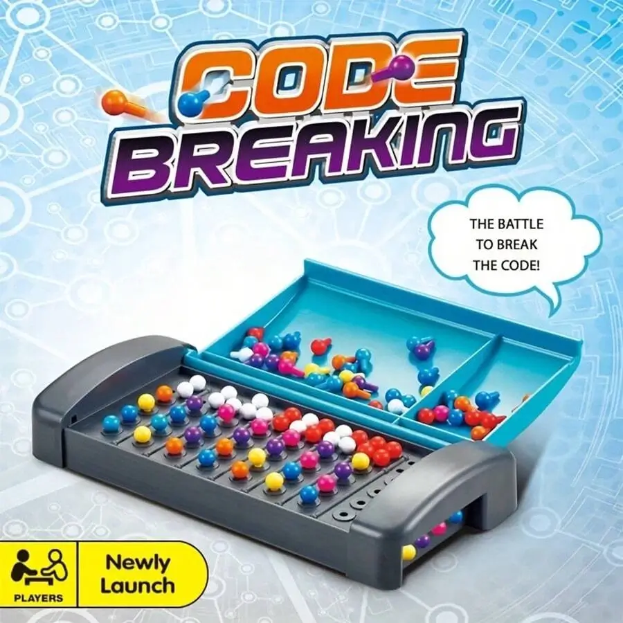 1pc Logic Reasoning & Password Cracking Puzzle Tabletop Decompression Game Board Games for Kids