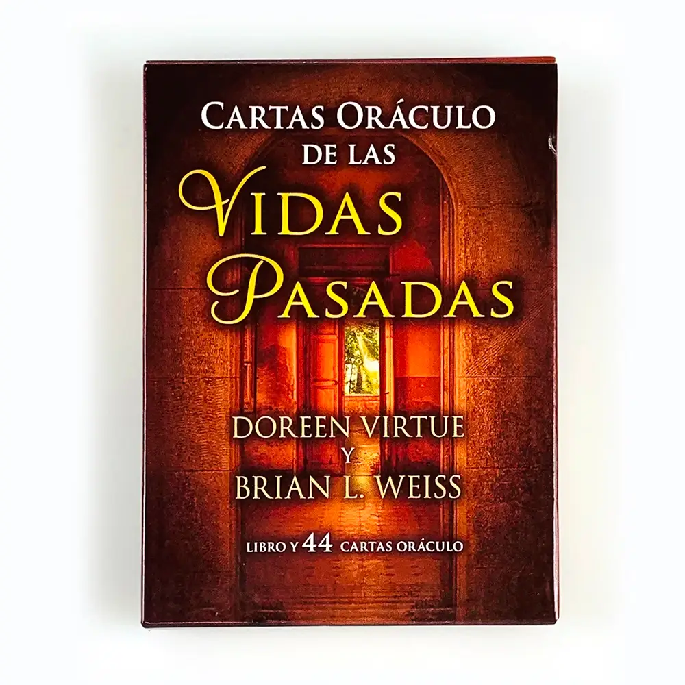 Spanish Past of Life Oracle Cards 44Pcs Fortune Telling Divination Cards Meditation Gift